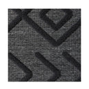 Serene Charcoal Multi Texture Pile Rug