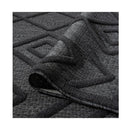 Serene Charcoal Multi Texture Pile Rug