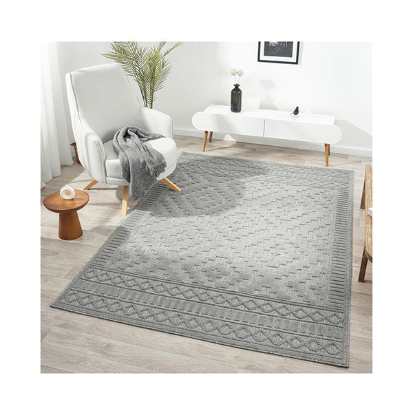 Serene Cloud Multi Texture Pile Rug – Simply Wholesale
