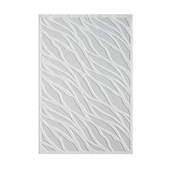 Serene Ivory Multi Texture Pile Rug