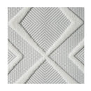 Serene Pearl Multi Texture Pile Rug