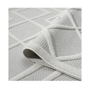 Serene Pearl Multi Texture Pile Rug