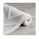 Serene Pearl Multi Texture Pile Rug