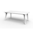 Serenity Rectangular Coffee Table 1200 X 600 X 450Mm All White