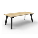Serenity Rectangular Coffee Table 1200 X 600 X 450Mm Oak Black Base