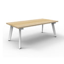 Serenity Rectangular Coffee Table 1200 X 600 X 450Mm Oak White Base