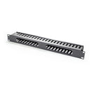 Serveredge 1Ru Horizontal 24 Slots Metal Cable Management Rail