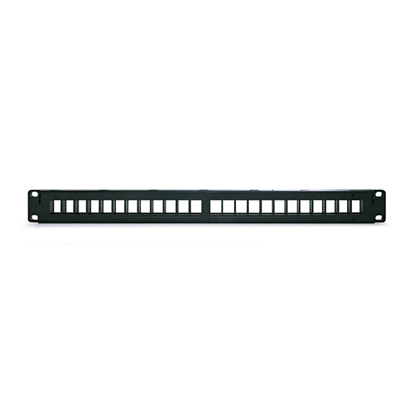 Serveredge 24 Port Patch Panel 1Ru Rj45 Modular Keystone Jack Kit ...