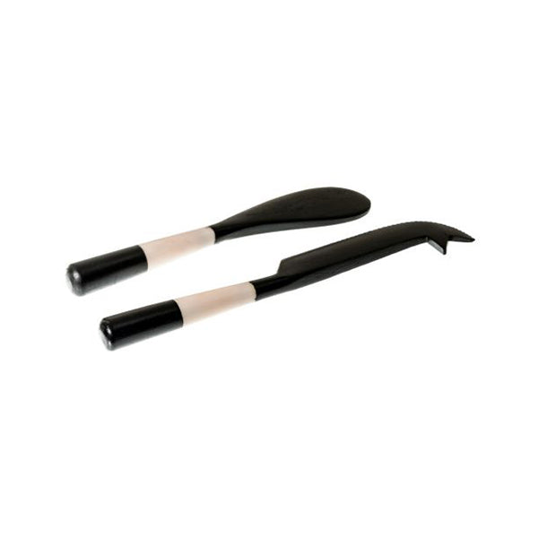 Timeless Dual Elegance Monochrome Pate And Cheese Knife