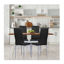 Set Of 4 Chairs With High Backrest For Dining Room Restaurant