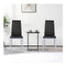 Set Of 4 Chairs With High Backrest For Dining Room Restaurant