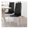 Set Of 4 Chairs With High Backrest For Dining Room Restaurant