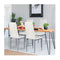 Set Of 4 Chairs With High Backrest For Dining Room Restaurant