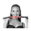 Sex And Mischief Amor Ball Gag Red Black Mouth Restraint
