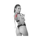 Sex And Mischief Amor Ball Gag Red Black Mouth Restraint