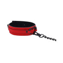 Sex And Mischief Amor Collar And Leash Red Restraint