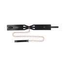 Sex And Mischief Brat Collar And Leash Rose Gold Black Restraint