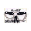 Sex And Mischief Chain Lace Garters
