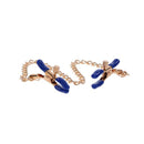 Sex And Mischief Cougar Chained Nipple Clamps Gold