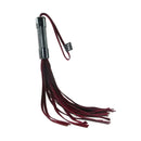 Sex And Mischief Enchanted Flogger Red Black Flogger Whip