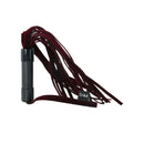 Sex And Mischief Enchanted Flogger Red Black Flogger Whip