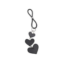 Sex And Mischief Heart Nipple Ties Black Nipple Restraints Set Of 2