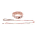 Sex And Mischief Peaches N Creame Fur Collar And Leash Peach