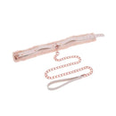 Sex And Mischief Peaches N Creame Fur Collar And Leash Peach