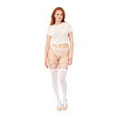 Sex And Mischief Peaches N Creame Pearl Garters Peach Rose Gold