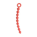 Sex And Mischief Peaches n CreaMe Silicone Anal Beads Peach 23 cm