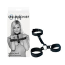 Sex And Mischief Shadow Neck And Wrist Restraint Black Restraints