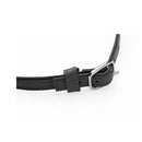 Pet Leather Choker With Silver Ring