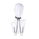 Sex And Mischief Lace Collar With Nipple Ties