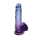 Shades 7 Inches Violet Jelly Tpr Dong