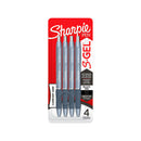 Sharpie Gelblue Back Pack Of 4 Box Of 6