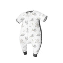 Bamboo Short Sleeve Sleep Sack With Feet
