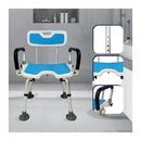 Shower Chair With Adjustable Armrests