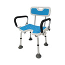 Shower Chair With Adjustable Armrests