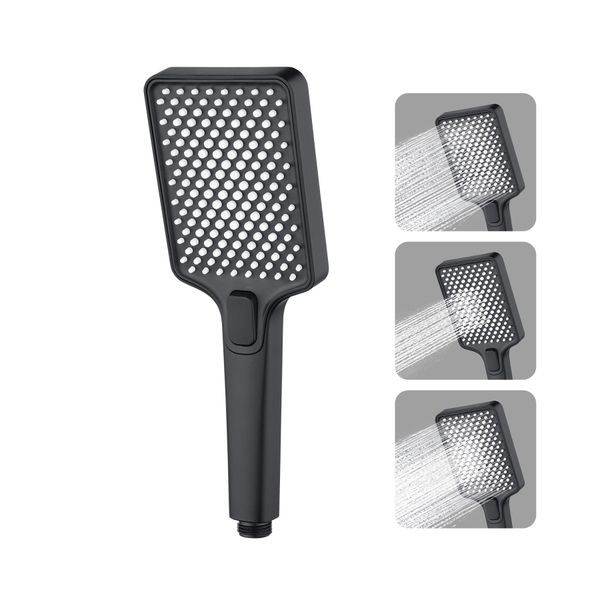 Handheld Shower Head High Pressure 3 Modes Powerful