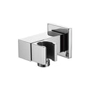 Shower Swivel Holder Wall Water Inlet Connector Hose Square