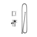 Shower Swivel Holder Wall Water Inlet Connector Hose Square