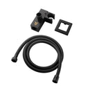 Shower Swivel Holder Wall Water Inlet Connector Hose Square