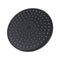 200Mm Bathroom Showerhead Round Rainfall Shower Head Abs Plastic Black
