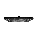Rectangle Rainfall Shower Head Abs Plastic Black