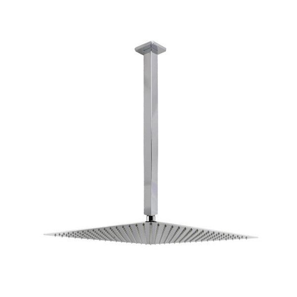 16 Inch Square Shower Head With Ceiling Shower Arm