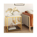 Modern 3 Tier Side Table With Storage For Living Room And Bedroom