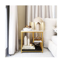 Modern 3 Tier Side Table With Storage For Living Room And Bedroom