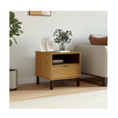 Side Table Flam 50X50X50 Cm Solid Wood Pine