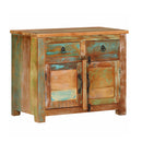 Sideboard 68X35X55 Cm Solid Wood Reclaimed