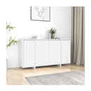 Sideboard White 135X41X75 Cm Engineered Wood